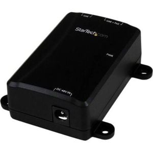 StarTech.com PoE Injector - Supply power and data connectivity to an individual Gigabit PoE