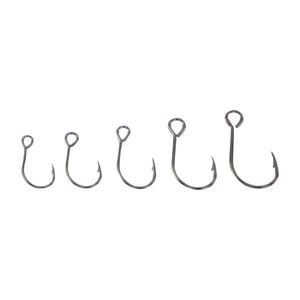 Swimerz Size 1/0 Big Eye Inline Lure Hooks, 8 Pack