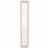 2040 x 300mm Door Frame White Birch Aluminium Entry Unassembled