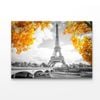 B&W Golden Eiffel Tower  Print 100% Australian Made 150 x 100cm  (Acrylic)