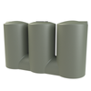 Melro Tanks 3000L Mist Green Slimline 3007 Squat Poly Water Tank