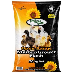 Green Valley Open Range Starter Grower Mash for Poultry 20kg