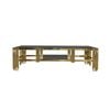 Elegant Collections Gold Black Chelsea TV Unit