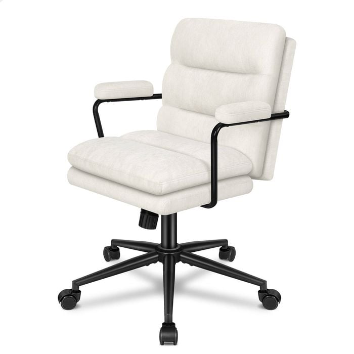 Alfordson Office Chair Chenille Beige