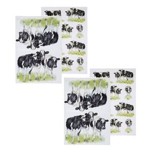 2x 2pc Ashdene Meet The Girls Kitchen Towel Cloth 70x50cm