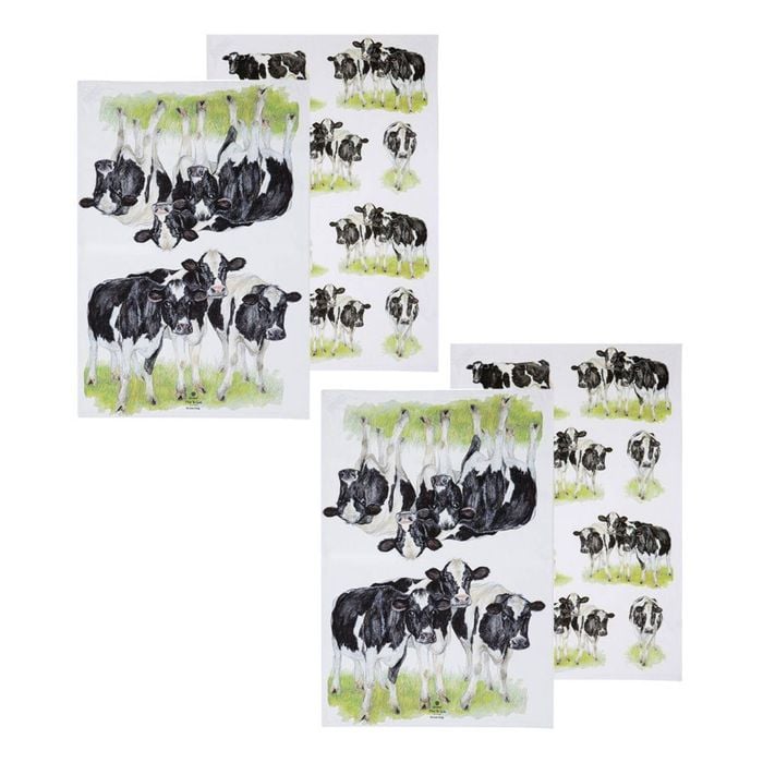 2x 2pc Ashdene Meet The Girls Kitchen Towel Cloth 70x50cm