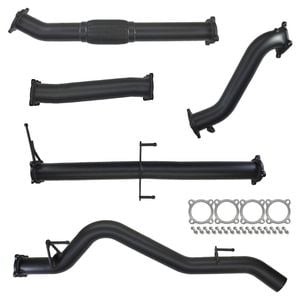 Ignite Exhausts Turbo Back For Mitsubishi Ml Triton 3.2l 3" No Cat With Straight Pipe Only 409 Stainless Steel