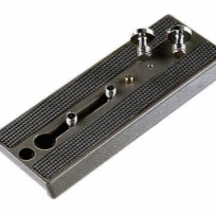 Manfrotto Qr Plate 357plv-1 Rc3 Type Connection With 1/4" And 3/8" Thread