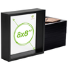 Nicola Spring 5 Piece Box Photo Frame Set - 8 X 8 Square Acrylic Frame