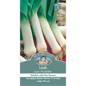 Mr Fothergill's Leek Lyon Prizetaker Seeds