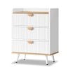 ALFORDSON 3 Chest of Drawers Storage Cabinet White