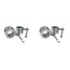 2pk Standard Chrome Collars For 28mm Weight Handle Bar Pair