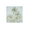 Maine & Crawford Belle 80x80cm Palm Paradise Print Stretched Canvas Art