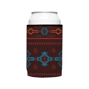 Stubbyz Brown Navajo Rug Stubby Cooler Standard