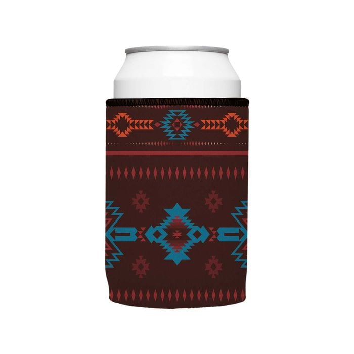 Stubbyz Brown Navajo Rug Stubby Cooler Standard
