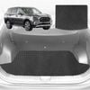 6D Diamond Car Boot Mat for LDV D90 2017-Current-Cargo Mat-Black-Outback GT