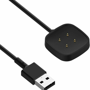 Replacement Usb Charging Charger Cable Dock For Fitbit Versa 3/sense Smartwatch