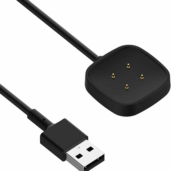 Replacement Usb Charging Charger Cable Dock For Fitbit Versa 3/sense Smartwatch