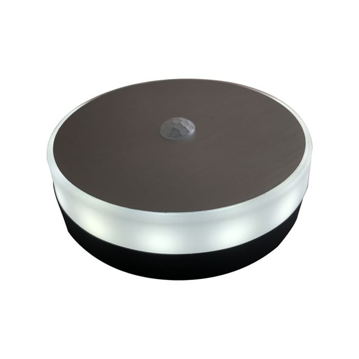 Magic Living Sensor Aluminum Round Nightlight 