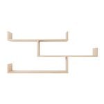 European Cabinetry Natural Oak Zurich Multi Level Shelf Kit