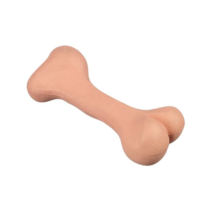 Happy Tails Pink Bone Chew Toy