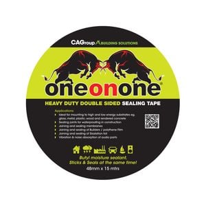 Consolidated Alloys 48mm 15m Butyl Double Sided Tape