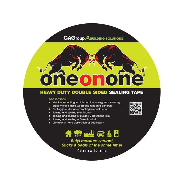 Consolidated Alloys 48mm 15m Butyl Double Sided Tape