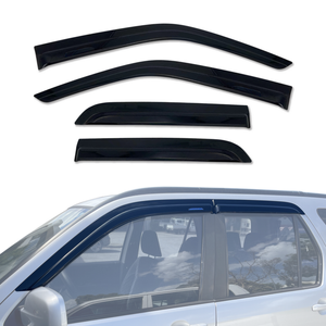 AUSGO Luxury Weather Shields for Honda CRV CR-V RD Series 2002-2007 Weathershields Window Visors Wind Deflectors
