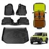 3D All Weather Car Floor Mat Boot Liner Complete Set for Suzuki Jimny Auto Transmission 2018-Onwards