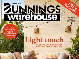 Front cover of the 2025 March edition of the Bunnings Magazine