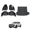 AUSGO Floor Mats & Boot Liner Set for KIA Sportage Petrol NQ5 PE 2025-Onwards Without Subwoofer Car Floor Liners Cargo Mat