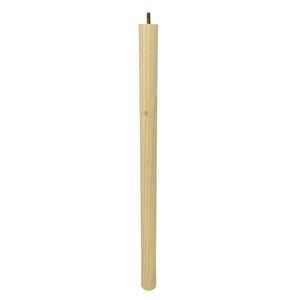 Adoored 735mm Raw Pine Round Furniture Leg