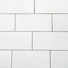 Duratile 30 x 60cm White Gloss Ceramic Wall Tile - 8 Pack
