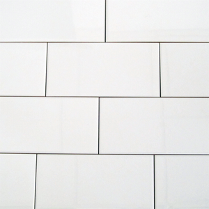 Duratile 30 x 60cm White Gloss Ceramic Wall Tile - 8 Pack
