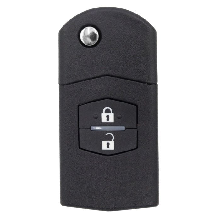 TKW 2 button Flip Key Housing to suit Mazda 3 and Mazda 6 - MAZ24R Blade - 2 Button