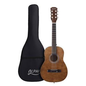Alpha 31" Steel String Acoustic Guitar Portable with Gig Bag