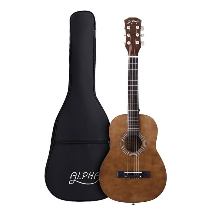 Alpha 31" Steel String Acoustic Guitar Portable with Gig Bag