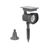 Luxzone 35cm 120 Lumens Aluminum LED Solar Spot Light