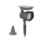 Luxzone 35cm 120 Lumens Aluminum LED Solar Spot Light