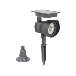 Luxzone 35cm 120 Lumens Aluminum LED Solar Spot Light