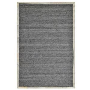 Modern Handwoven Rug-Signature 3636-Charcoal/Cream-80x300cm