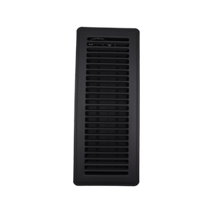 Accord 10 x 30cm Charcoal Metal Louvered Floor Vent