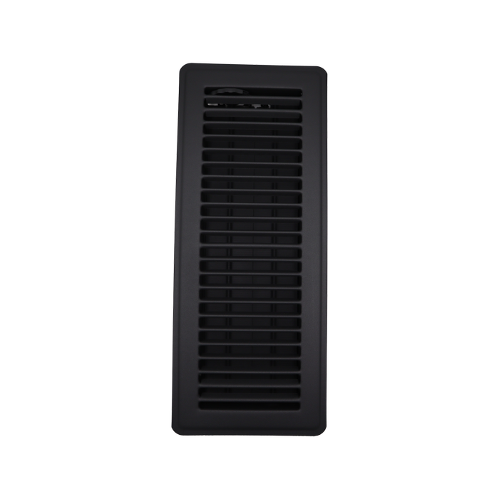Accord 10 x 30cm Charcoal Metal Louvered Floor Vent