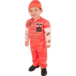 Rubies Muscle Man Prisoner Deluxe Boys Dress Up Party Criminal Costume Size S