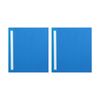 2x Marbig Deluxe Pe 38mm 4d-ring Binder A4 File Organiser Document Holder Blue