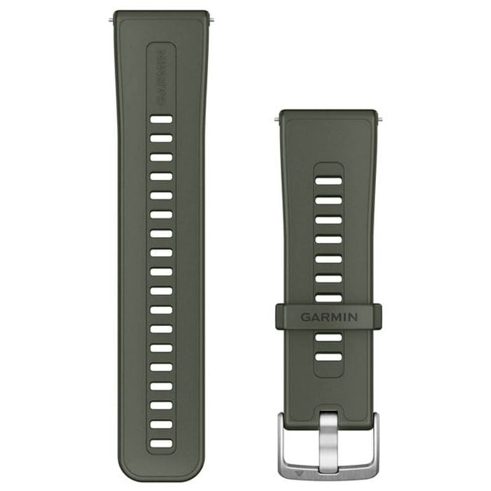 Garmin Venu X1 24mm Qr Sil Watch Band - Moss