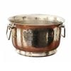 SS Collective Stainless Steel Single Wall Hammered Ice/Drinks Bucket 41x23cm