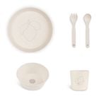 Tableware Set Lemon - White