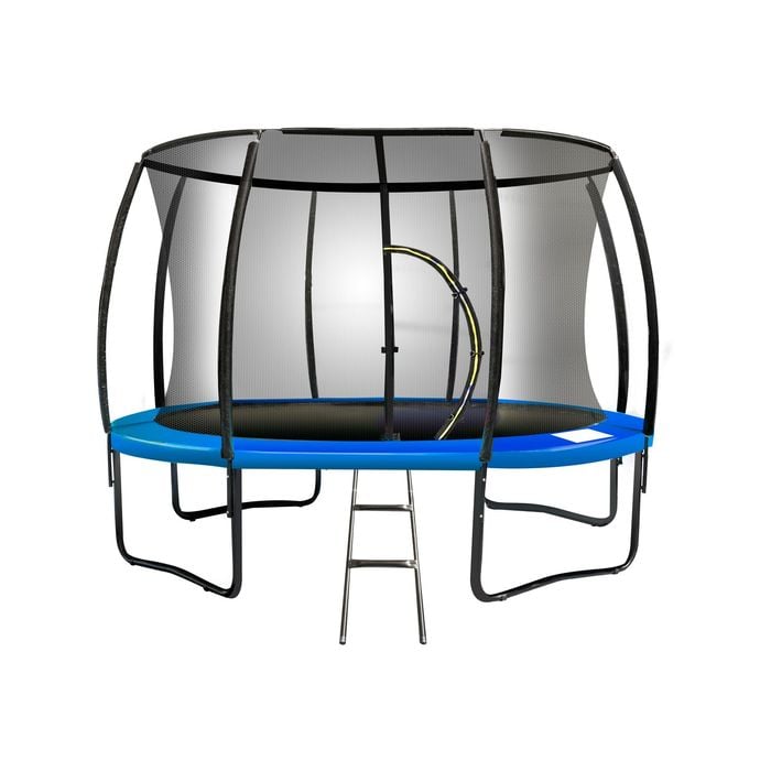 Kahuna Trampoline 8 Ft Round Outdoor - Blue