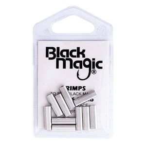 Black Magic Game Fishing Leader Aluminium Crimp 10 Pack 2.0mm (250300lb)